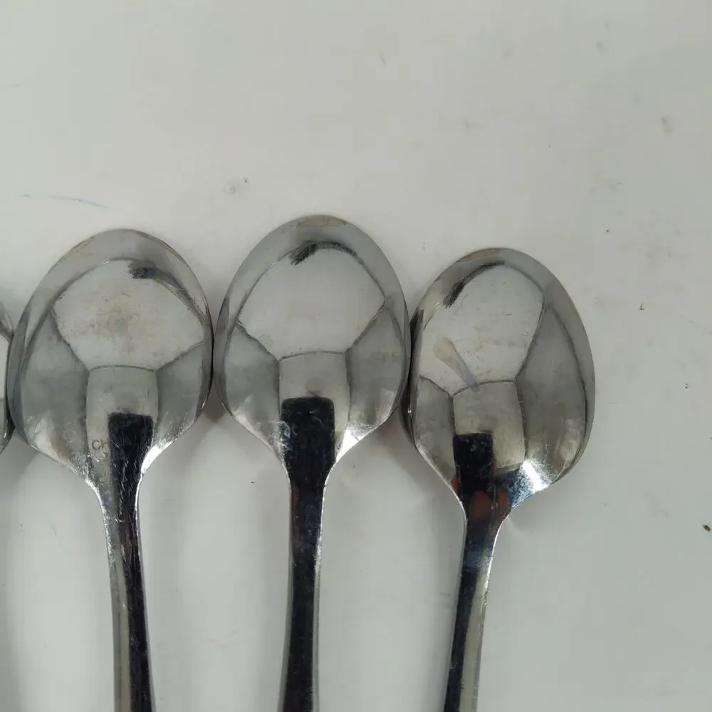 5X Tsp Oneida MOONCREST JENNIFER LUANN TRISTA Stainless TEASPOONS Flatware